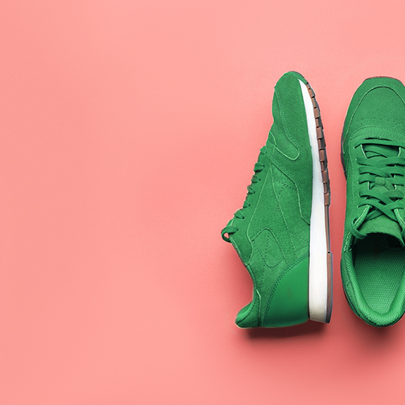 Green trainers