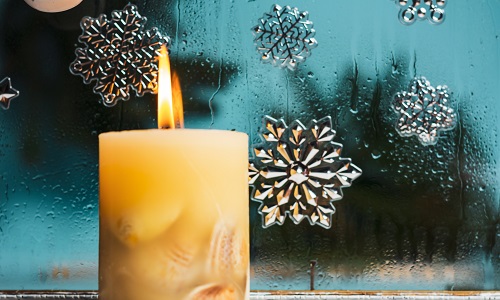 festive candle