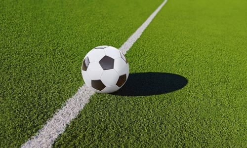 football on the field