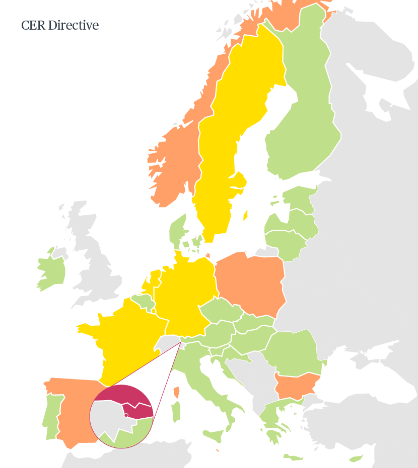 CRE Directive Tracker Map implementation