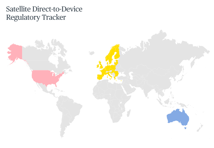Satellite Direct-to-Device Regulatory Tracker
